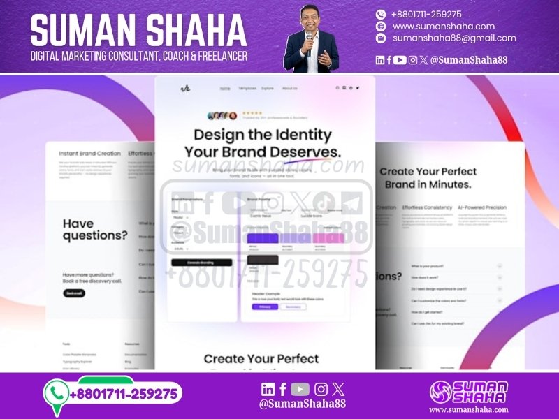 Modern & Responsive Portfolio WordPress Website Design Project