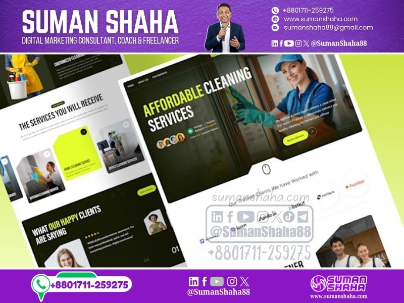 Multiple WordPress Web Design for International Clients-2