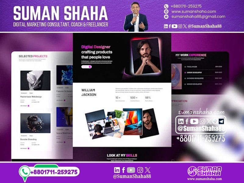 WordPress Portfolio Web Design for - Hillary D. Jeffries